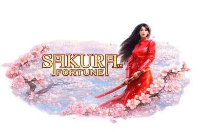 Machine à sous Sakura Fortune avec guerrière japonaise et free spins